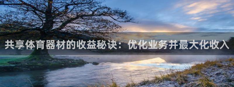 星欧娱乐平台怎么样啊：共享体育器材的收益秘诀：优化业