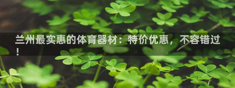 永韬星娱乐：兰州最实惠的体育器材：特价优惠，不容错过