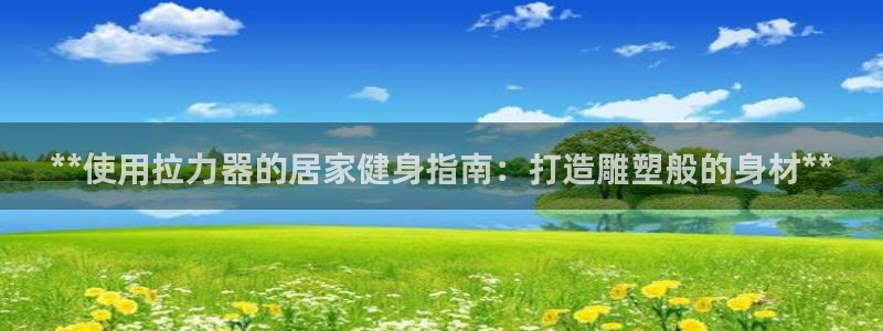 星欧娱乐最建议买的三个产品有哪些呢：**使用拉力器的