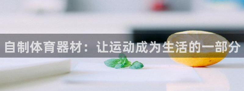 星欧娱乐的创始人背景故事：自制体育器材：让运动成为生活的一部